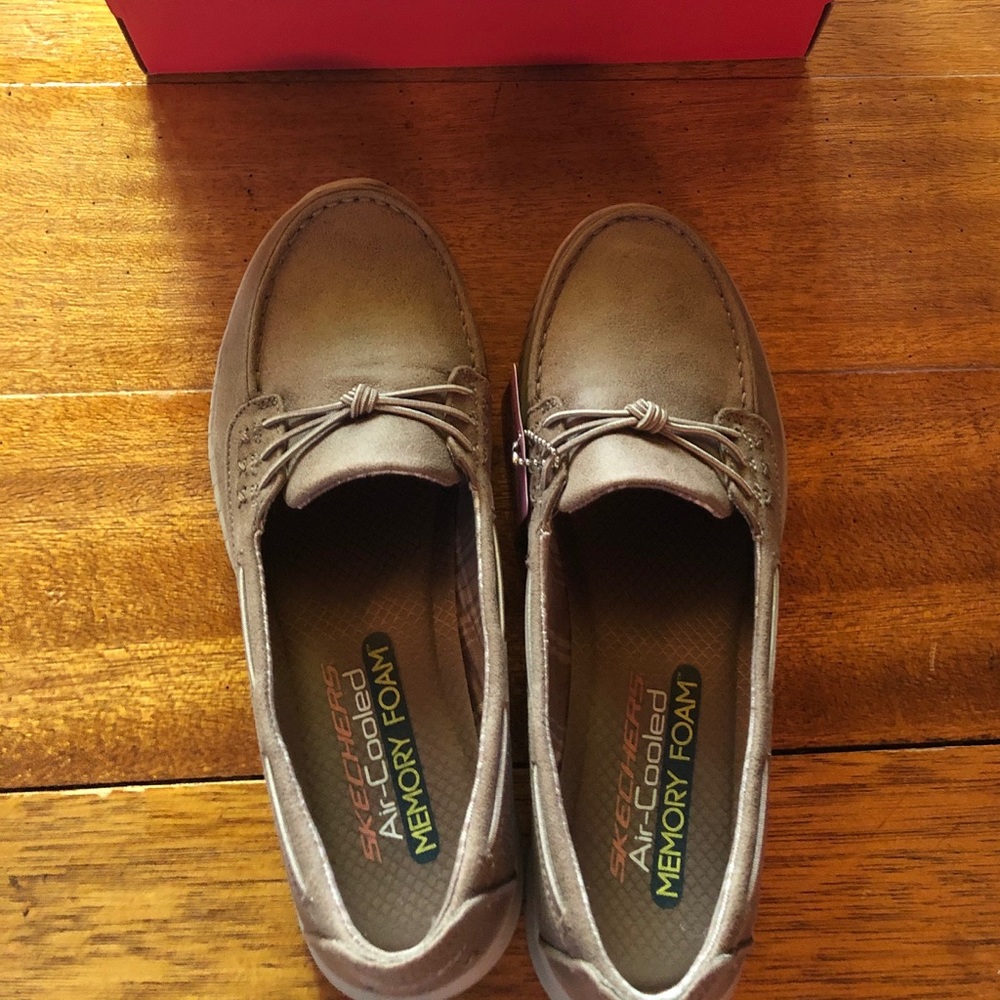 Ladies Sketchers Flex Air Cooled Deck Shoes